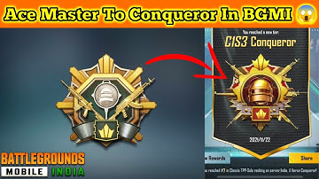 Ace Master TO Conqueror In BGMI 😱-SAMSUNG A3,A5,A6,A7,J2,J5,J7,A5,S6,S7,59,A10,20,30,50,A70