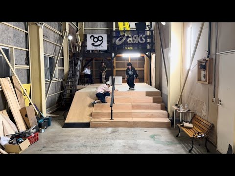 久しぶりに三兄弟でスケボー！