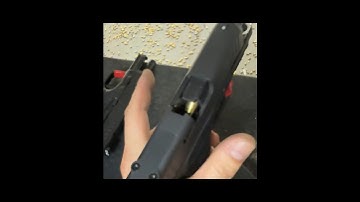 Glock 43X jammed 😐Failure to feed