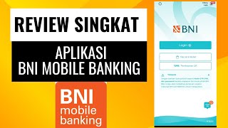 Review singkat Aplikasi BNI Mobile Banking screenshot 1