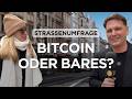 Straßenumfrage: Bitcoin oder Bargeld? Das sagt Hamburg!