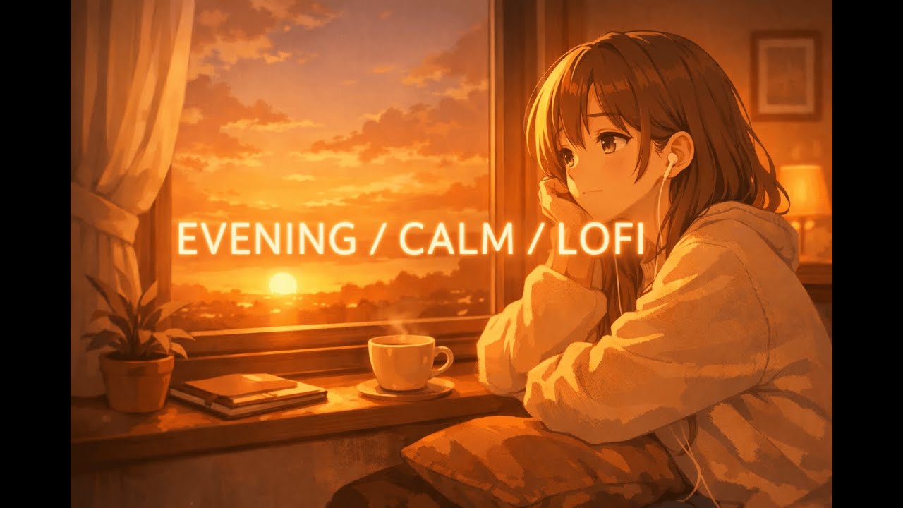 Calm Evening Hindi LoFi 🌆  Relaxing Sukoon Beats 2026