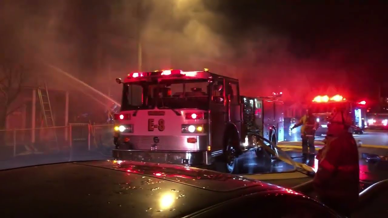 Wheeling Fire Dept: 3 Fire Scenes from 2020 in 720p