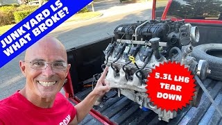 CHEAP, JUNKYARD ALUMINUM 5.3L LH6WHAT WENT WRONG? COMPLETE TEARDOWN AND INSPECTION...PLANS TO FIX!