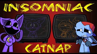 FNF:-) Vs. CatNap V2 "Insomniac"