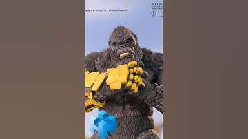 Exquisite Basic Series Godzilla x Kong The New Empire B.E.A.S.T. Glove Action Figure from Hiya Toys