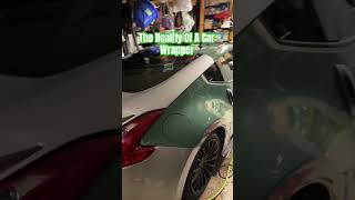 Late Night Car Wrap #370z #vinylwrap #cleveland #cartok
