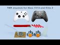 Kit De Réparation Manette Xbox Series S/X - 2 Joysticks TMR + Plaque à Dessouder, Pour Remplacer Les Sticks Défectueux