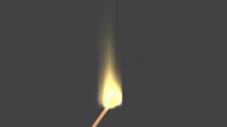 Maya dynamics: Fire match animation