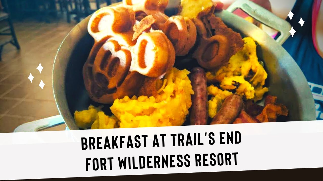 Breakfast at Trail's End at Fort Wilderness Resort 2021 | Reopening Day!