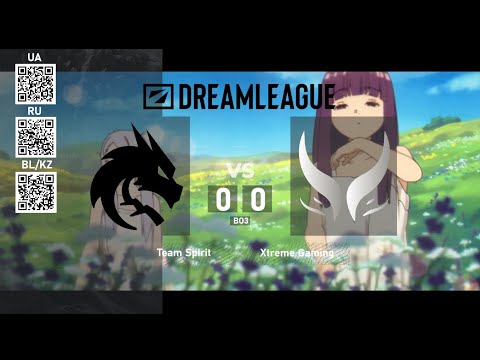 Team Spirit vs. Xtreme Gaming - DreamLeague Season 22 - Group Stage 2 - BO3 @4liver