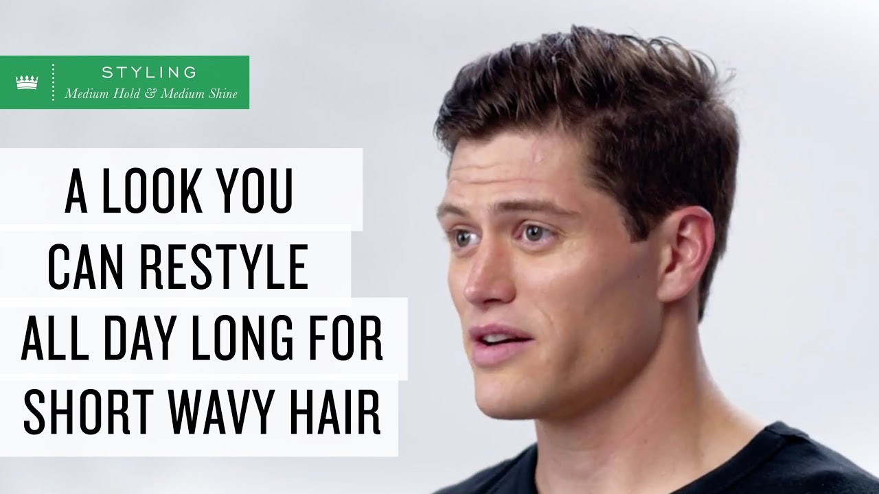 How To Style Short Wavy Hair Men S Hairstyle Cremo