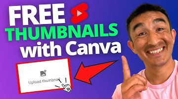 How to Make a Youtube Short THUMBNAIL| FREE with Canva | Quick & Easy Tutorial