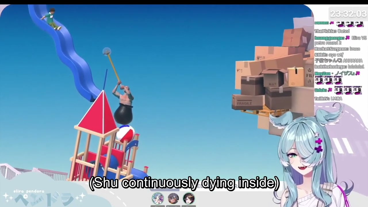 [Nijisanji EN] Elira and Petra going off about Otome games ft. Shu being confused in the background