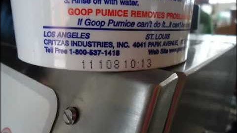 Citronix Marcaje y Codificación sobre Envases de Plástico