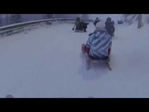 1952 Olympic Sledge Run Oslo