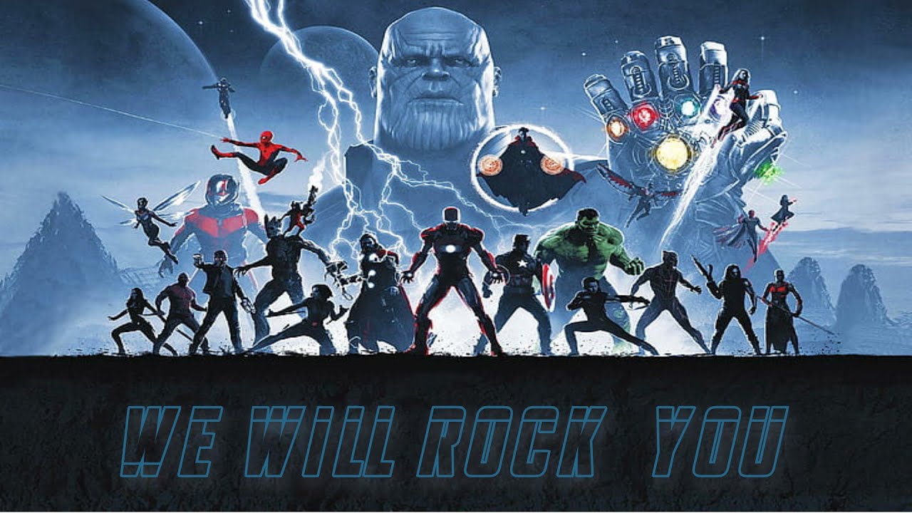 Marvel ||Queen + VonLichten - We Will Rock You [MCU]