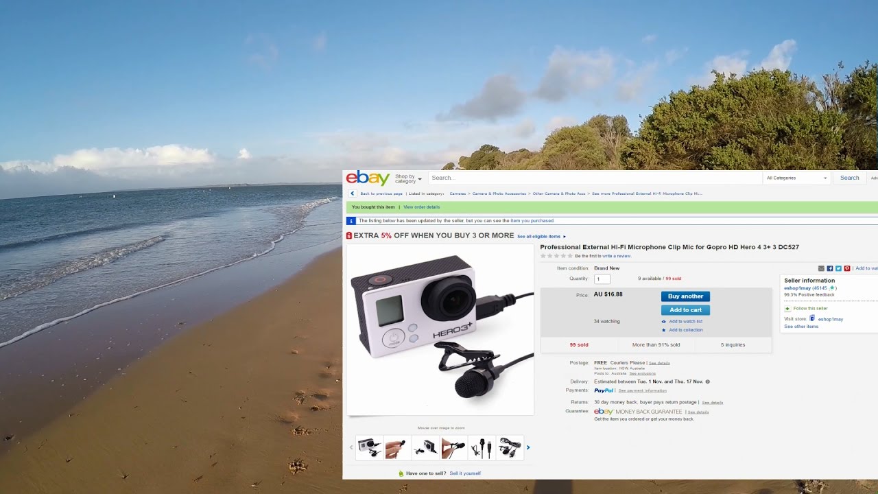 Cheap GoPro Lapel Mic Test and Review - YouTube