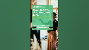 Looking to pursue your dreams of becoming a screenwriter? Learn the fundamentals and get inspired.