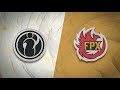 FPX vs IG | Semifinal Game 1 | World Championship | FunPlus Phoenix vs Invictus Gaming (2019)