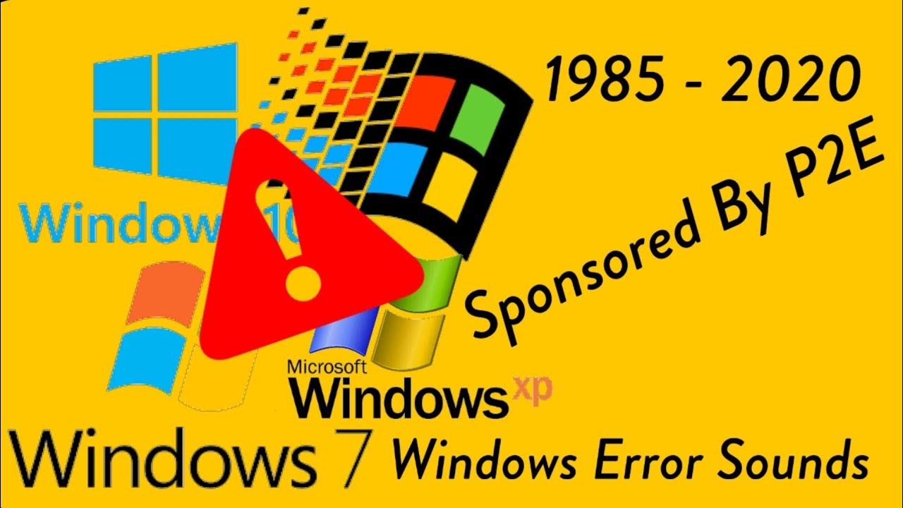 (2000 SUBS SPECIAL) Evolution Of Windows Error Sounds (1985 2020
