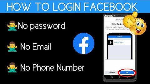 New!!🔥 How to Login Facebook without Email and Phone Number ( Updated Method ) 2025