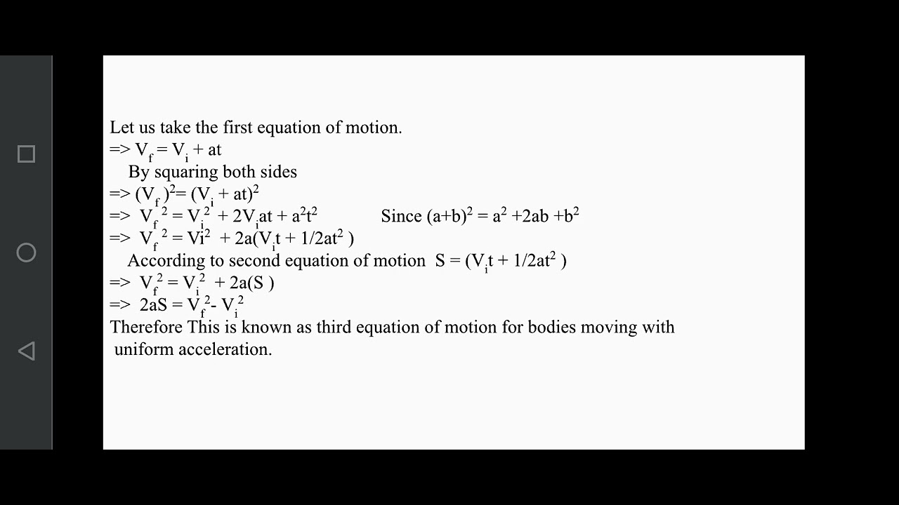 3rd-equation-of-motion-youtube