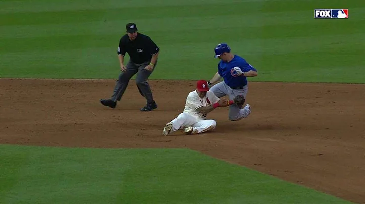 CHC@STL: Cards turn unusual 3-2-5-4 double play