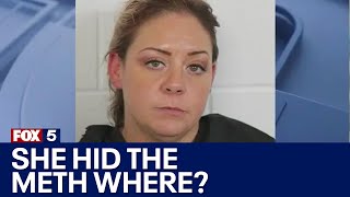 Woman headed to jail hides meth in genitals, police say | FOX 5 News by FOX 5 Atlanta 3,894 views 3 days ago 1 minute, 36 seconds