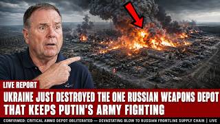 Ukraine Just Destroyed The One Russian Weapons Depot That Keeps Putin's Army Fighting | Ben Hodges