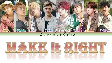 BTS & Lauv - Make It Right (Color Coded Lyrics Rom/Eng/Indo)