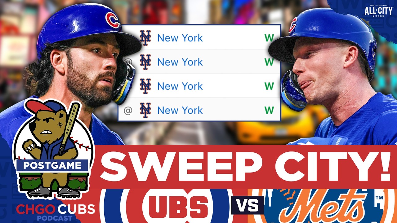 CUBS POSTGAME: SWEEP COMPLETE! Matthew Boyd Returns as Chicago Cubs Finish Off Mets! | CHGO Cubs