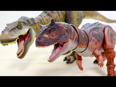 綺麗に塗装に迫力のサイズ!ついにハモンドコレクションに カルノタウルスが登場!【ジュラシック・ワールド】Jurassic World HAMMOND Collection