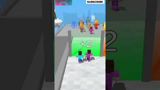 Hero Craft Run 3D - Minecraft Gameplay Android Mobile | Level 10 | Superheroes #shorts Games 😎 screenshot 5