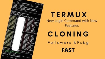 Termux Login Command 2021 l Best Cloning Command 2021