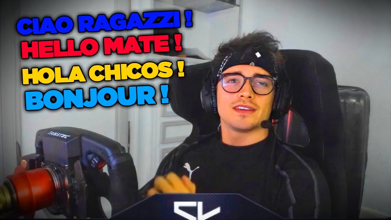 What Languages Does Charles Leclerc Speak