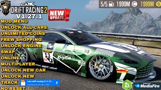 CarX Drift Racing 2 Mod Menu V1.27.1 Unlock & Unlimited All No Reset di  jamin 