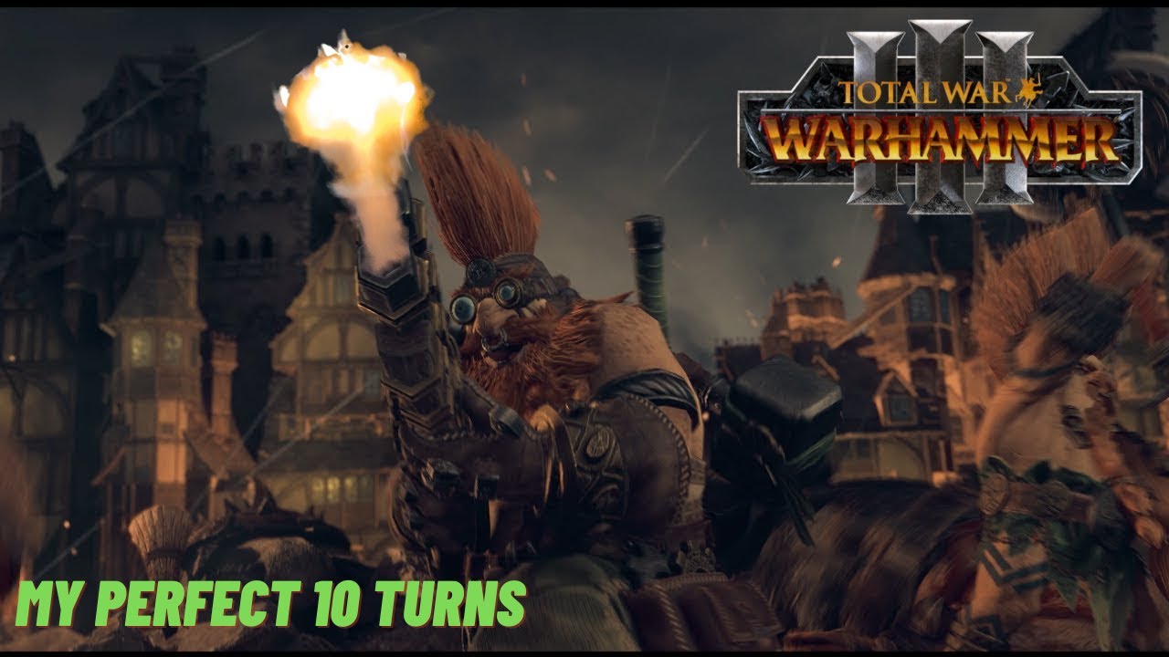 Perfect Start Mastery: Malakai Makaisson's First 10 Turns | Warhammer 3 Dwarf Campaign!