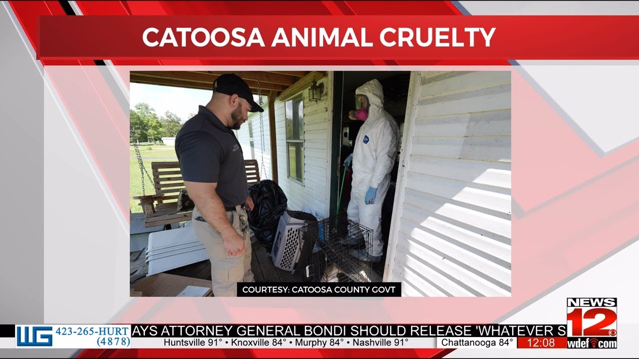 Catoosa County couple arrested on aggravated animal cruelty charges