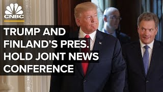 President Trump holds joint news conference with President of Finland – 10/2/2019