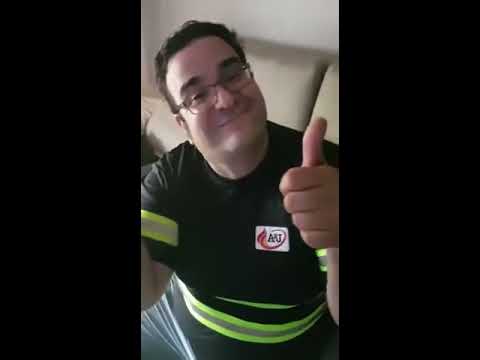 Montaje de alarma contra incendios