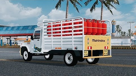 Mahindra Pickup Mod In Bus Simulator Indonesia - Bussid Car Mod - Bussid Bus Mod - Bussid