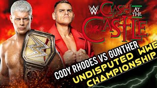 WWE Clash At The Castle 2024 Match Card Prediction