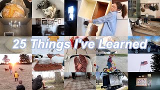 25 Things I&#39;ve Learned In 25 Years