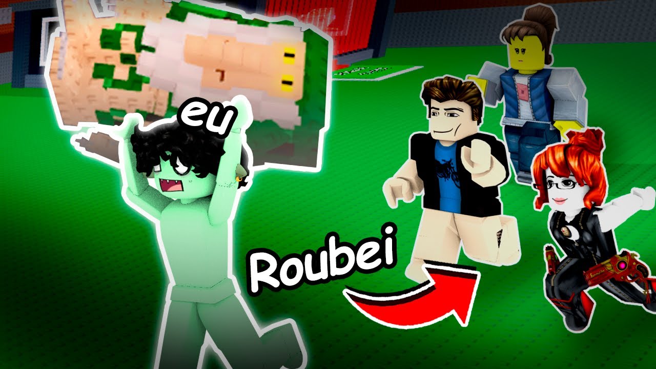 Roubando crianças no roblox;-;