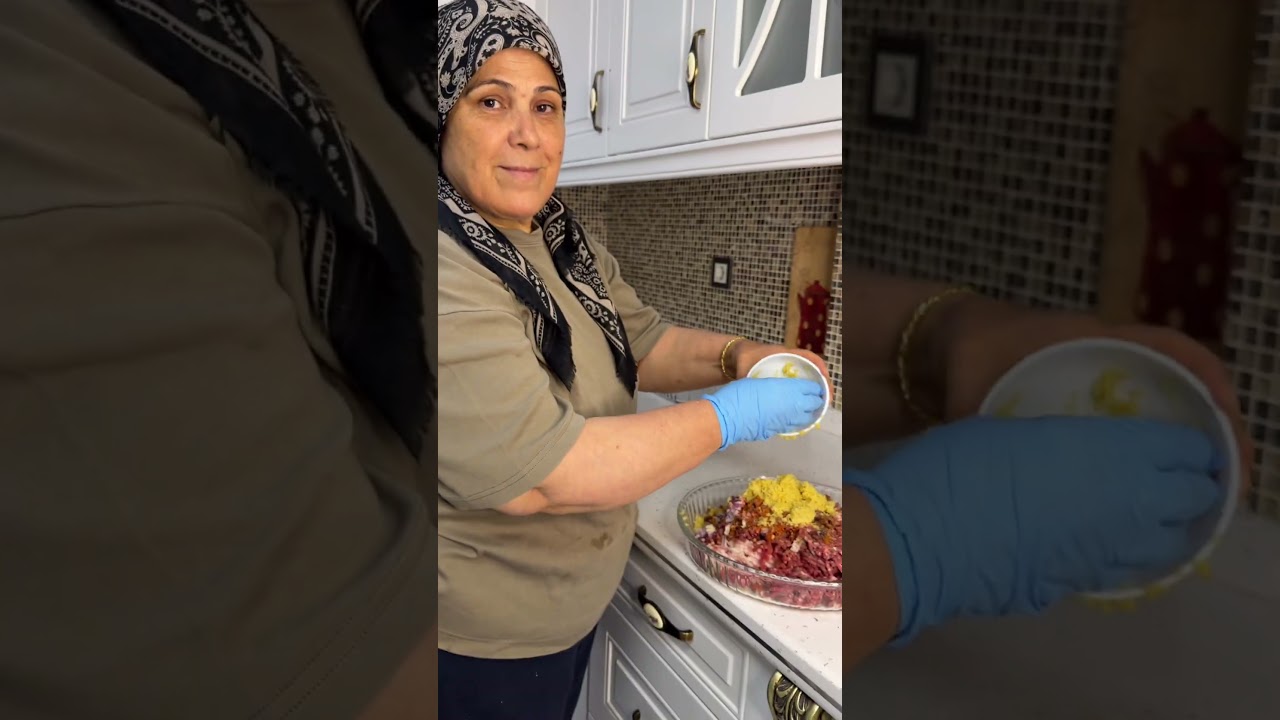 Simit kebabı yapıyoruz #tayfunbüşraöz #yemektarifleri #keşfetbeniöneçıkar #tarif #keşfet #viral