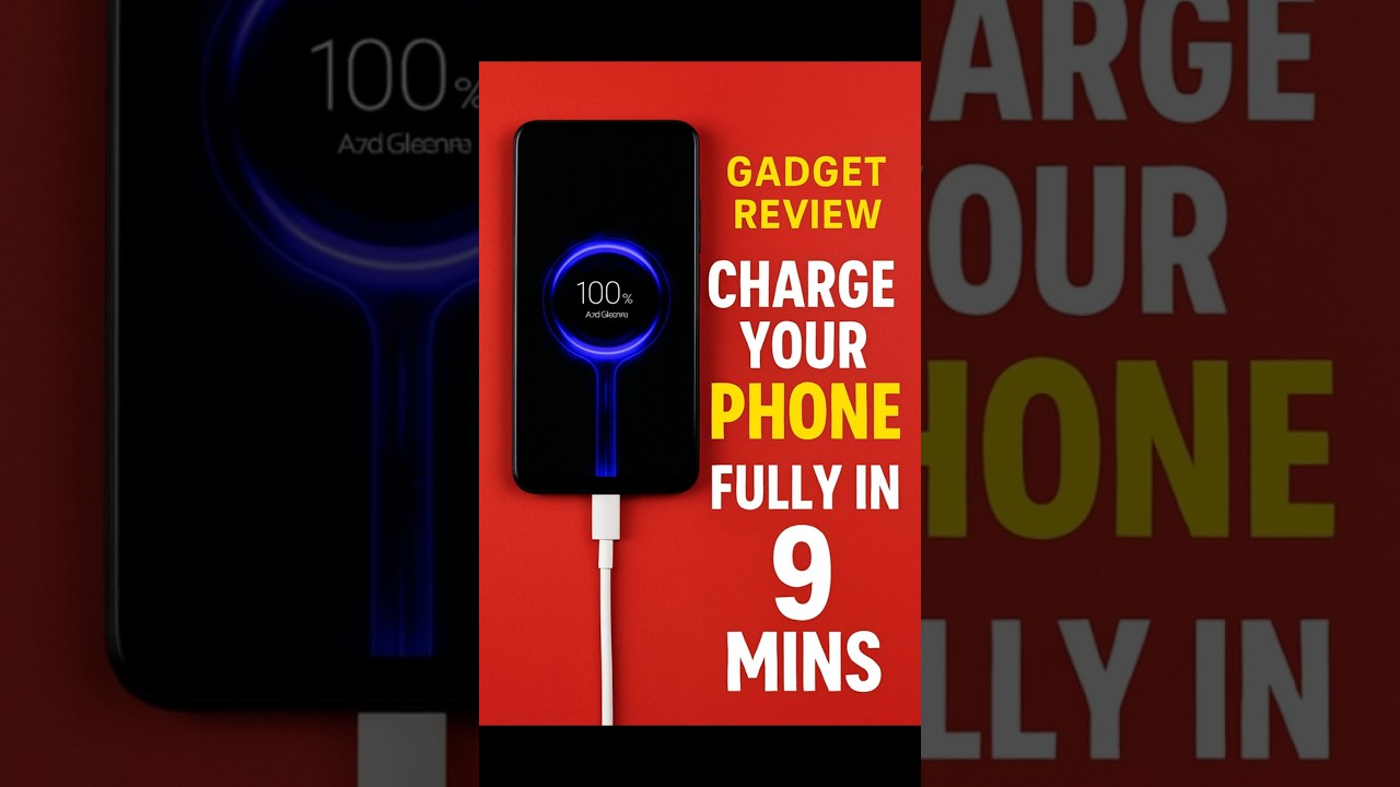 Charge Your Phone in 9 Minutes