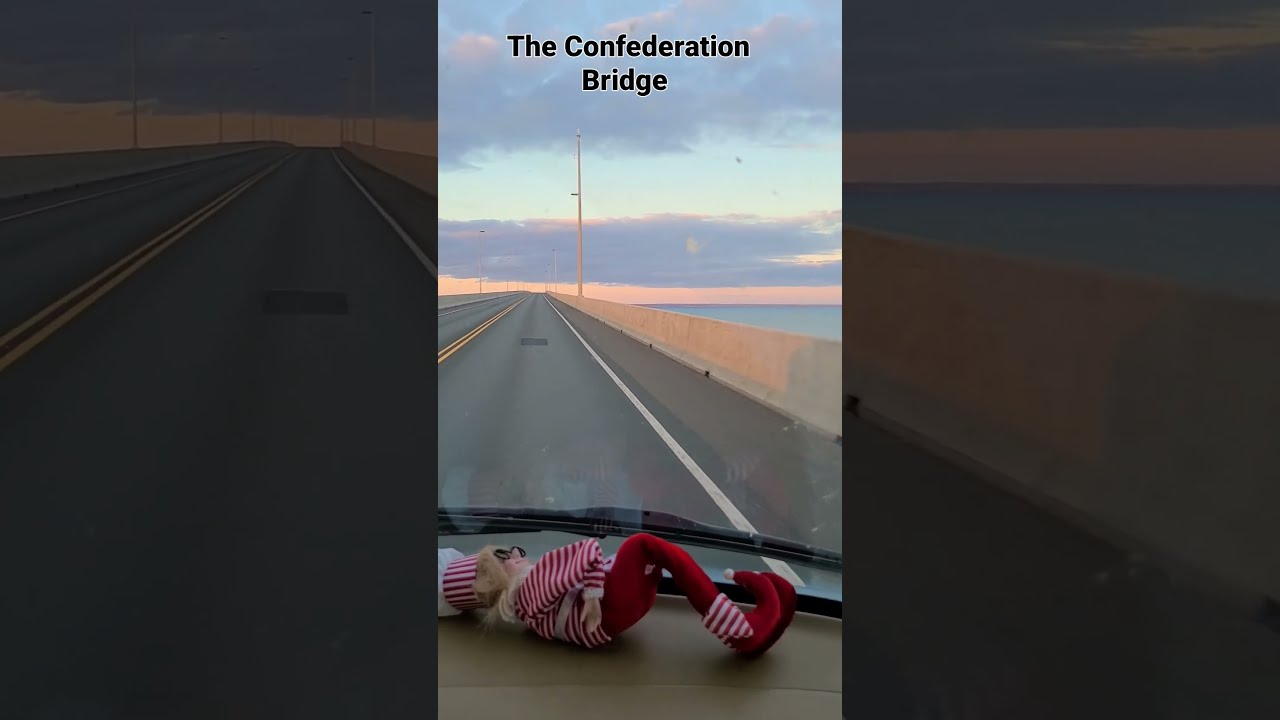 Crossing The Confederation Bridge Into Prince Edward Island