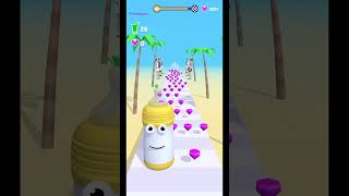 Gameplay top mobile games Relaxing n satisfying game iOS/ANDROID JUICE RUN #shorts Level 183