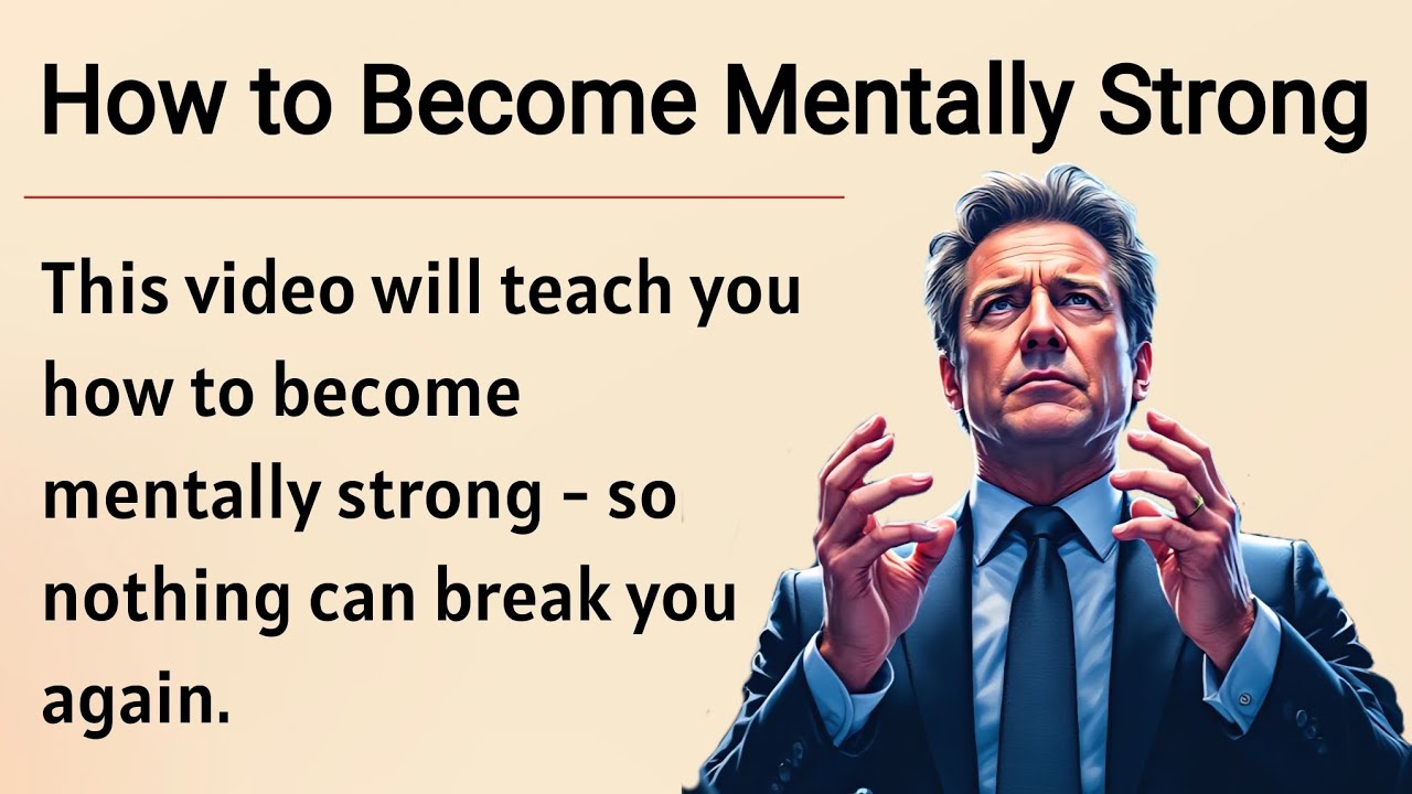 How to Become Mentally Strong || Learn English With Podcast || Speak English Fluently 